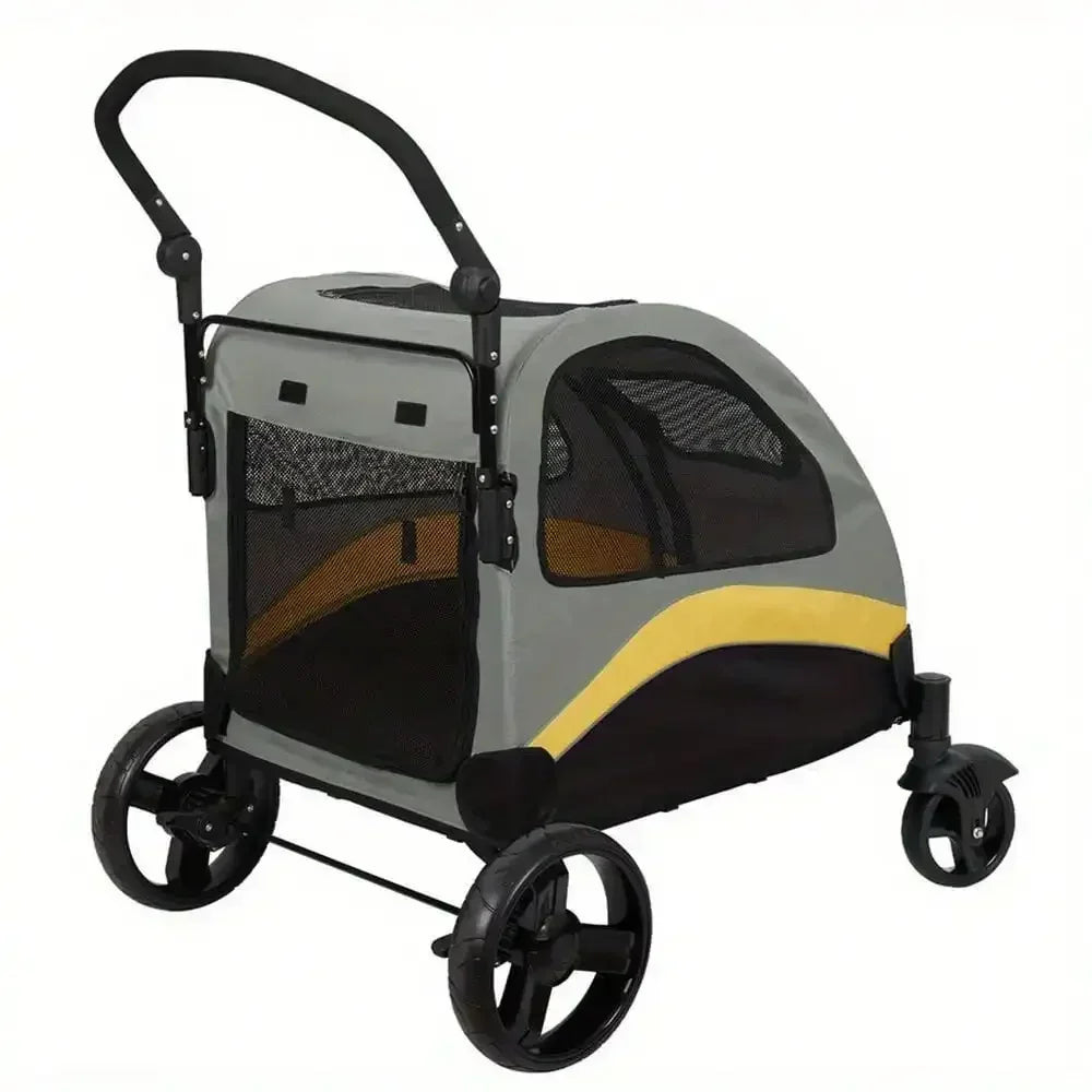 Breed Foldable Dog Stroller Jogger Holds Up To 121lb