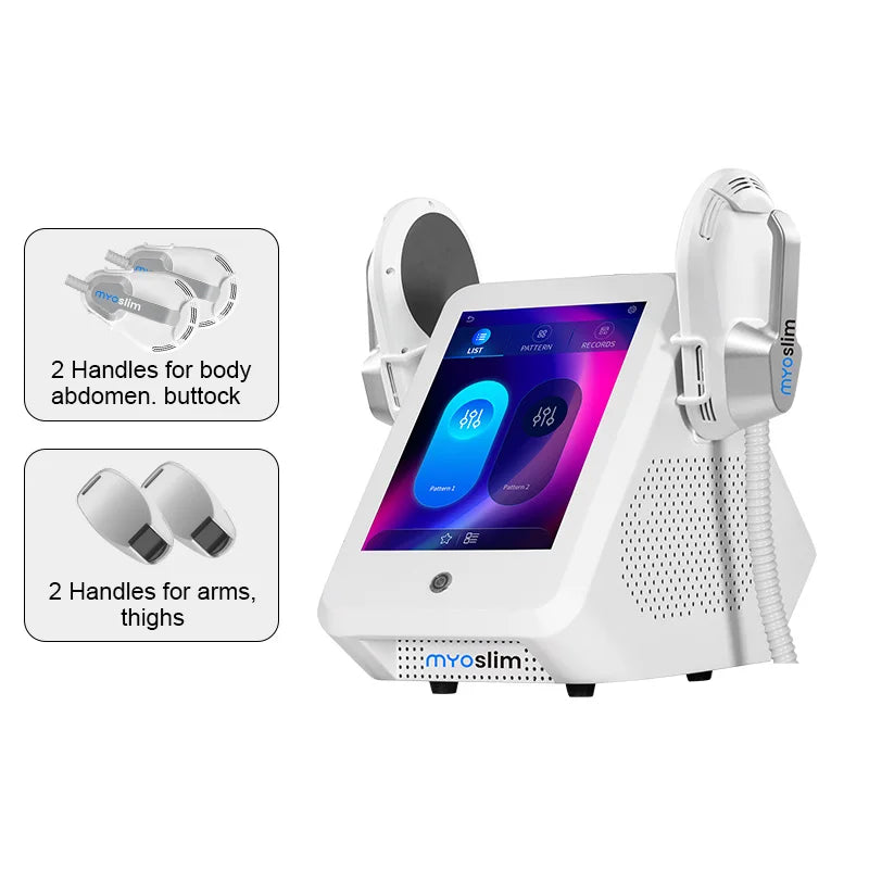 Myoslim EMS Body Muscle Stimulator Slimming Machine Handles