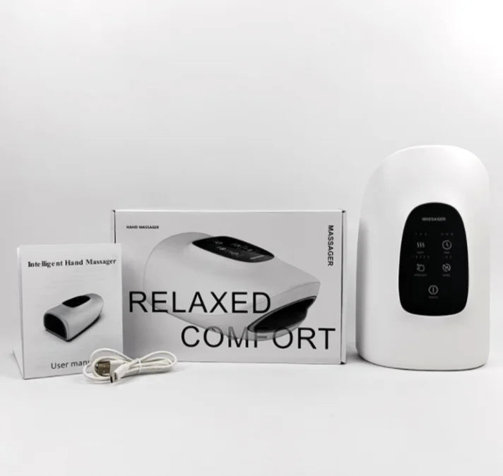 Wireless Hand Massager Air Compression With Hot Therapy