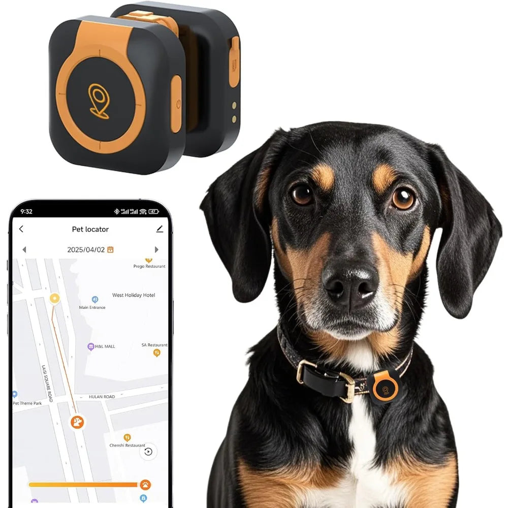 GPS Dog Tracker Health Monitor for Pets and Collars
