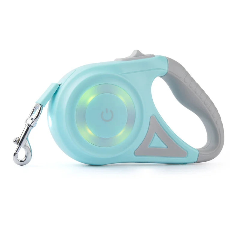 Booteely Auto Retractable Dog Leash With LED Flashlight