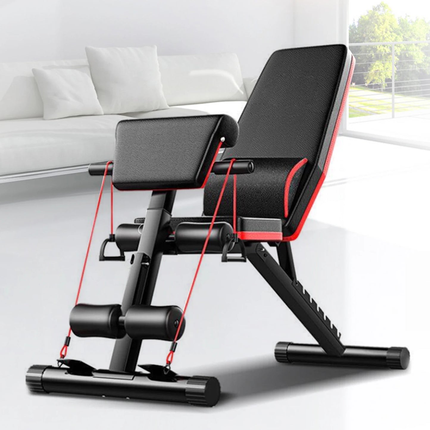 General Use Adjustable Weight Bench With 7 Position Backrest