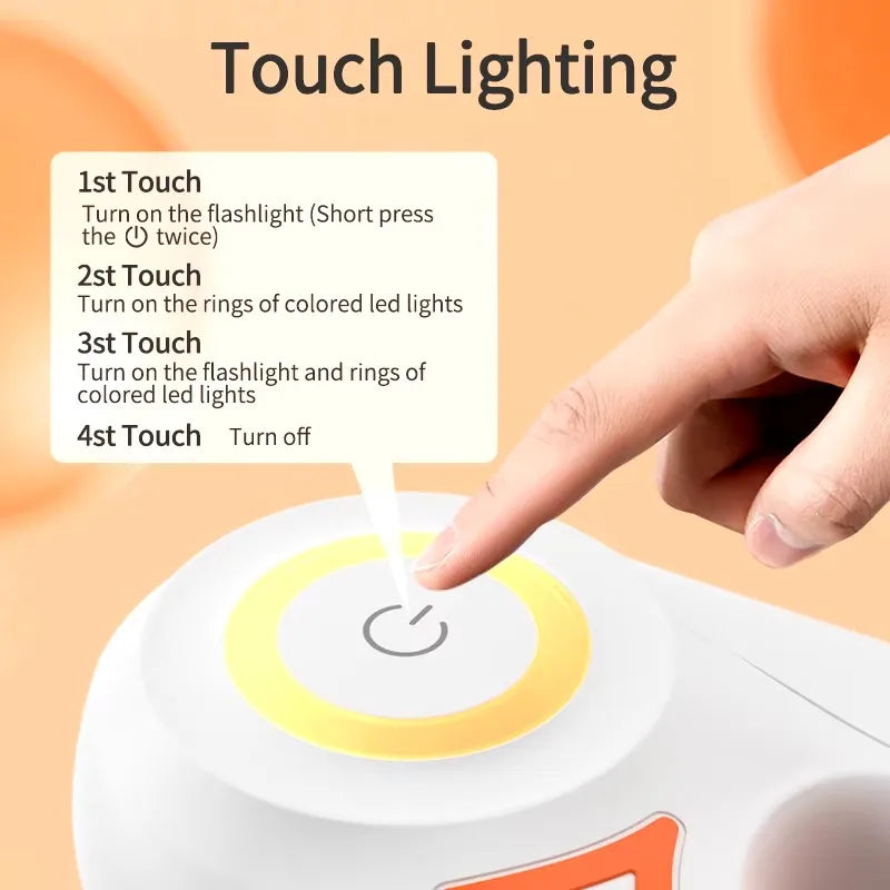 Booteely Auto Retractable Dog Leash With LED Flashlight