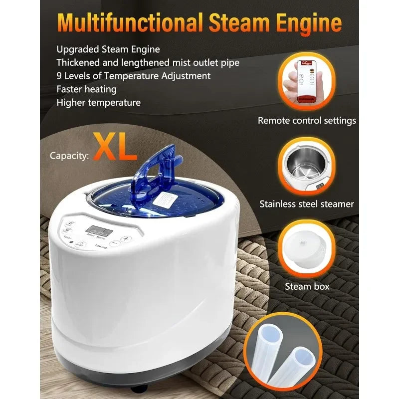 Hign-concerned Infrared Sauna Box Portable Steam Therapy