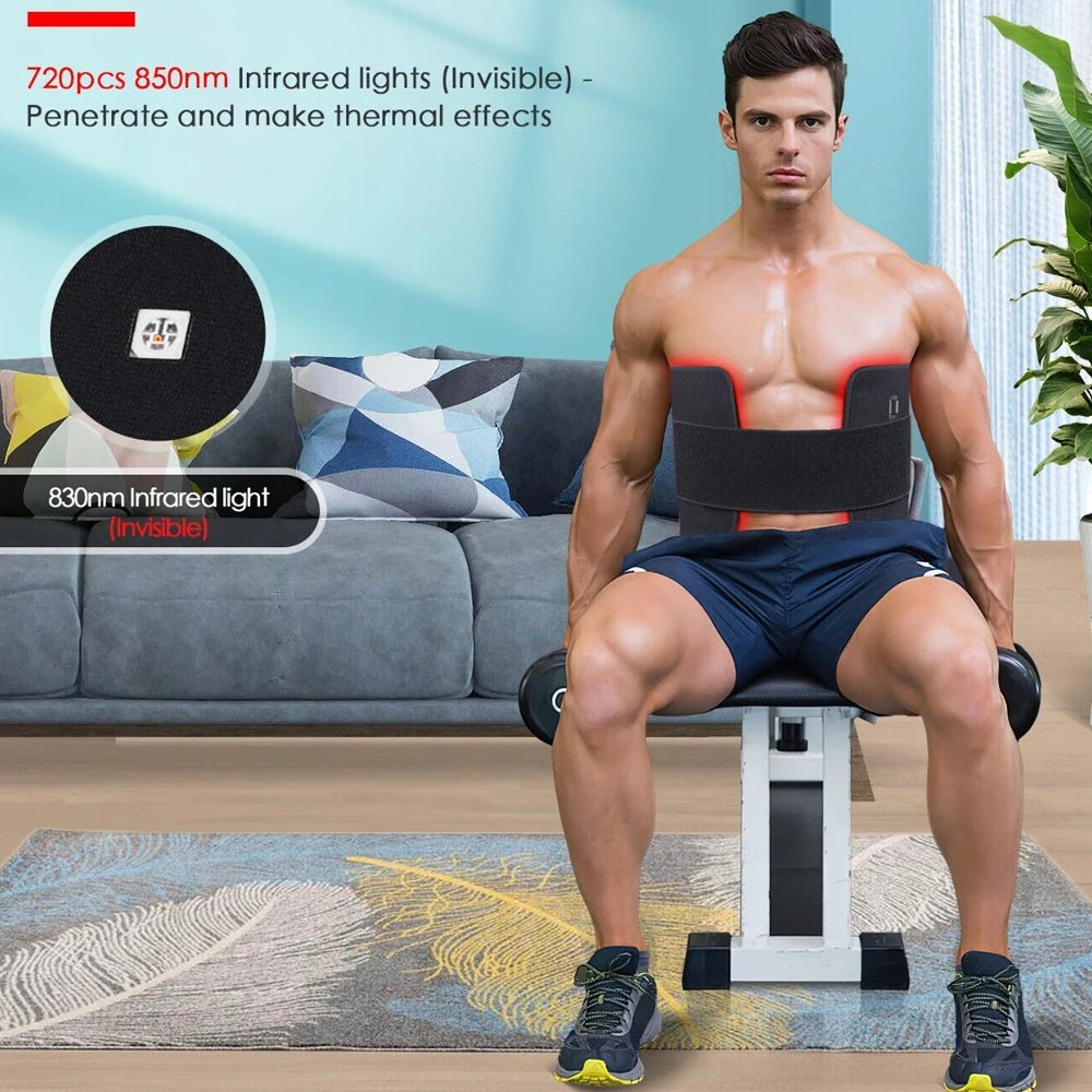 Electronic Infrared Red Light Therapy Pad For Back Pain