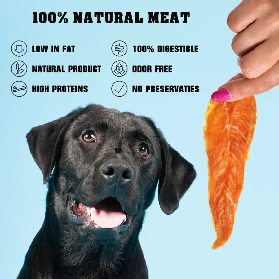 Hign Concerned Chicken Jerky Dog Treats Grain Free Organic