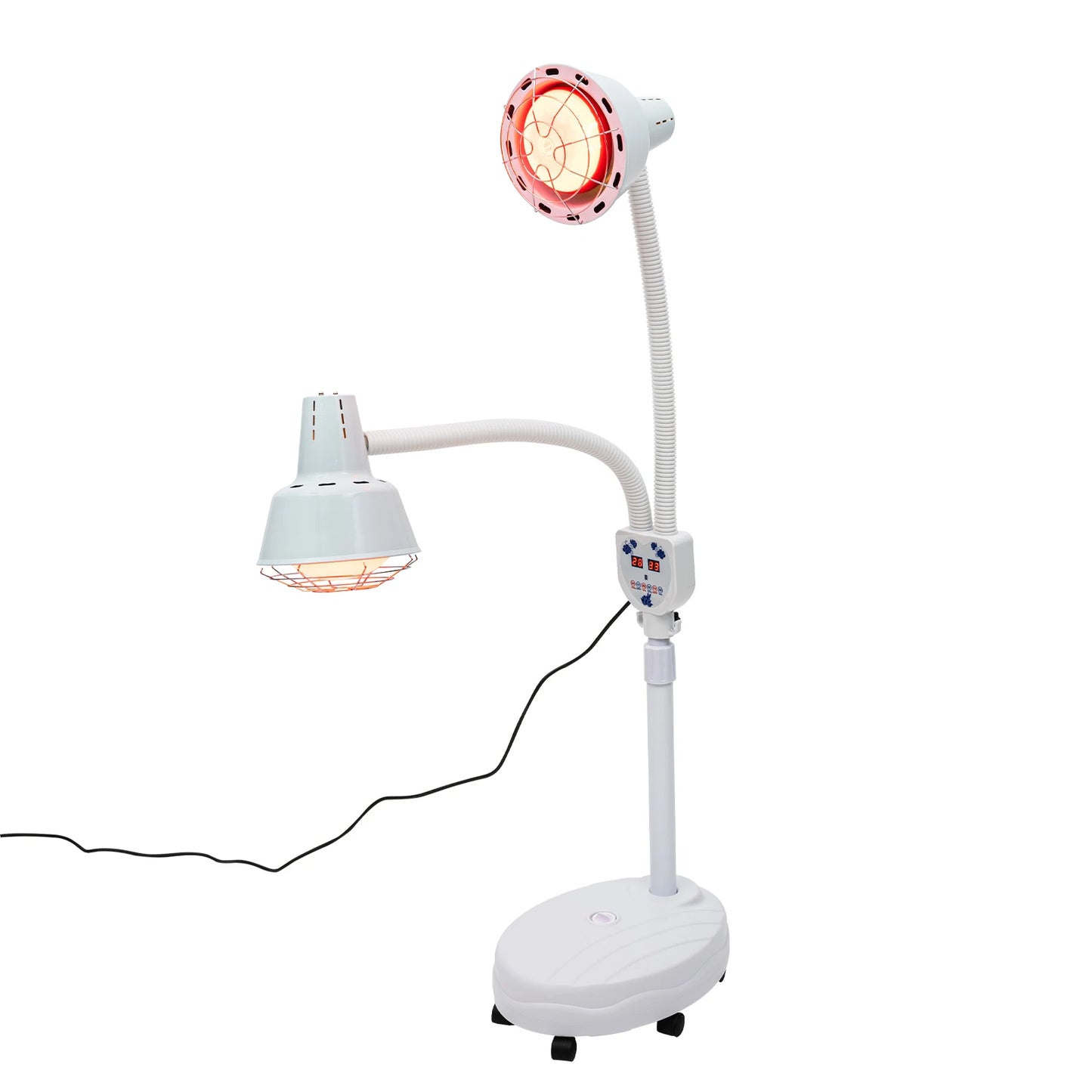 YIYIBYUS 275W Double Head Infrared Therapy Lamp 360 Degree