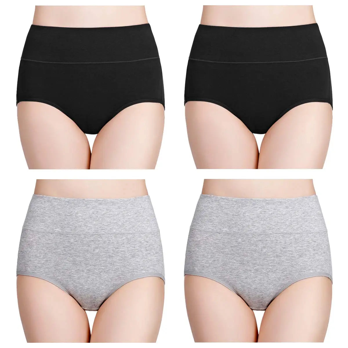 JOG MCERGCN Cotton Panties Women High Waist Briefs