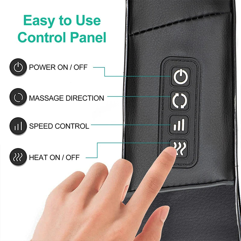 Medcursor Shiatsu Neck Massager With Heated Deep Kneading