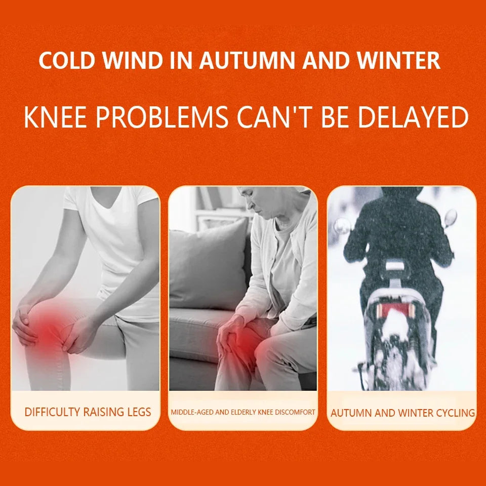 Dayselect Wormwood Knee Pads Heating Leg Warmer Unisex