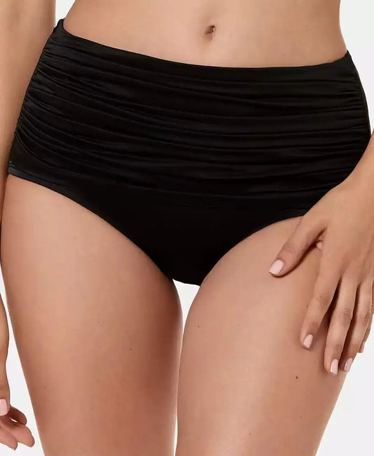 Miraclesuit Solid Norma Jean High Waist Bottoms Shaping