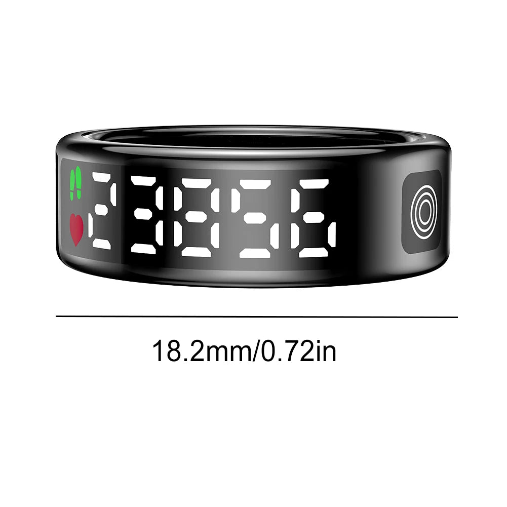 Alloyseed RS08 Smart Ring Health Monitor 5ATM Bluetooth 5.1