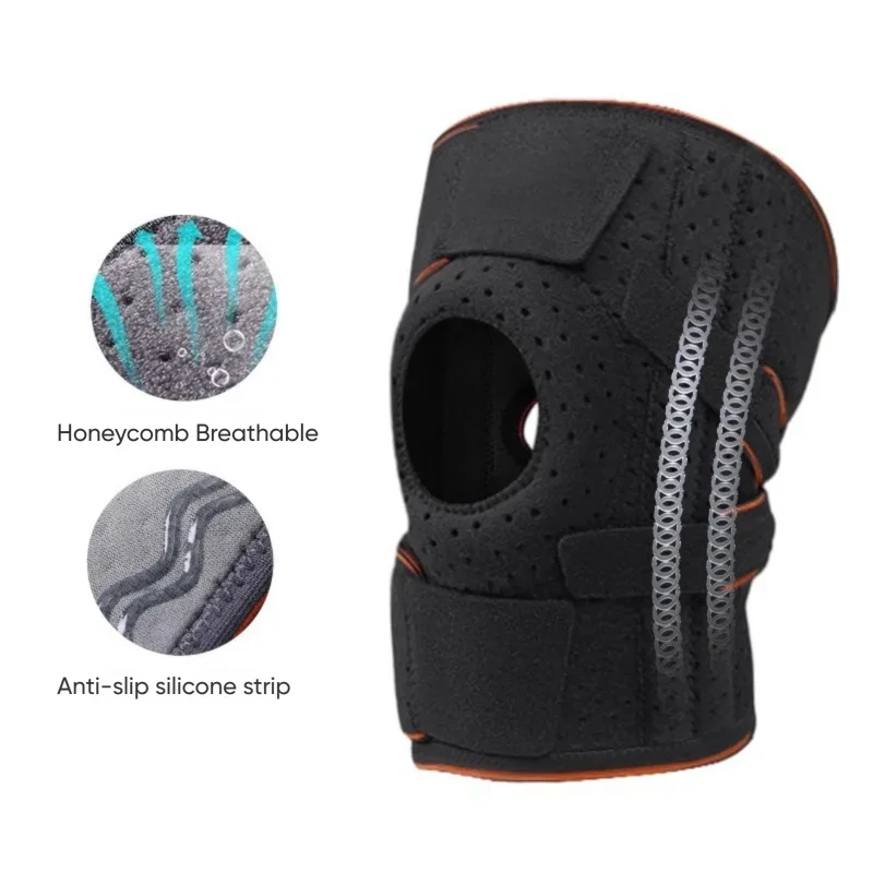 Knee Straps Patella Medial Support With Silicone Compression Brace