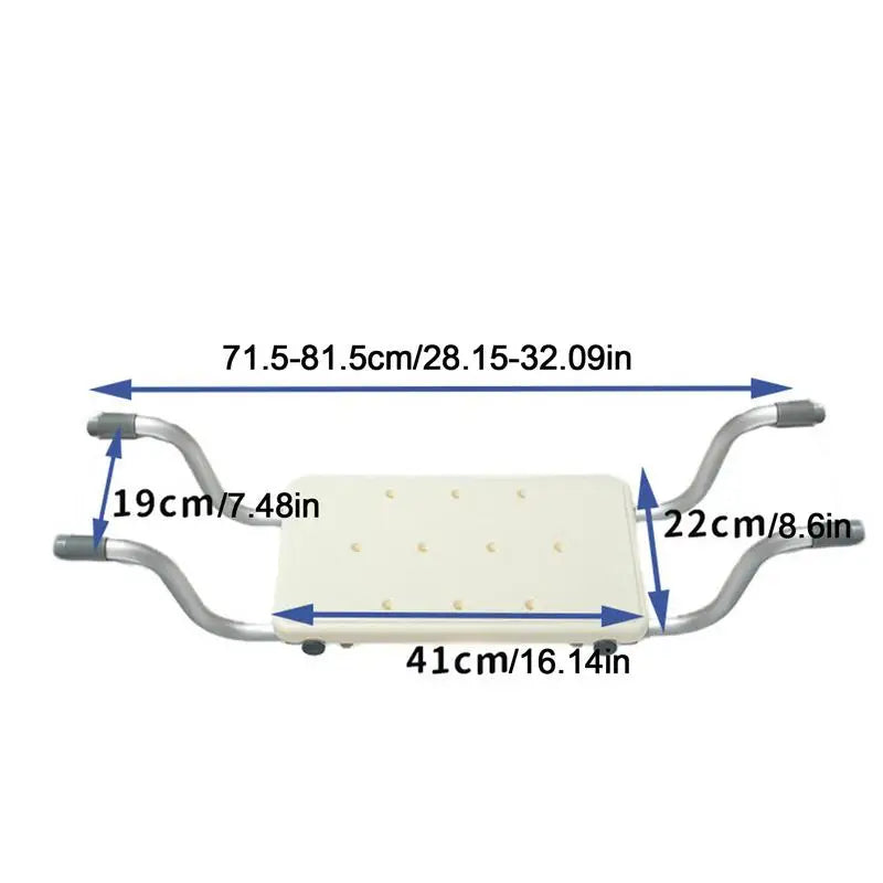 Hign-concerned Bath Bench Adjustable Shower Seat Elderly