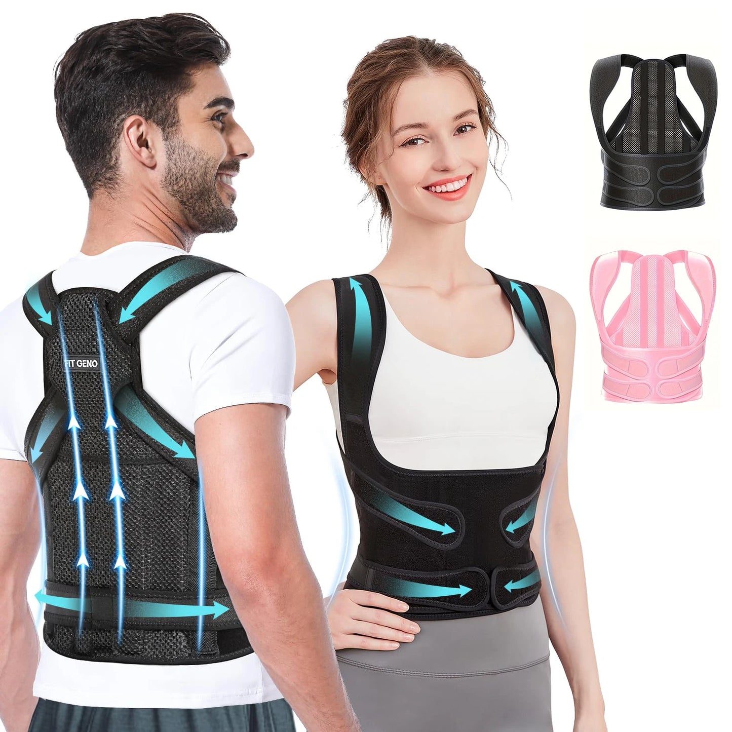 Hign-concerned Back Posture Corrector For Unisex Support