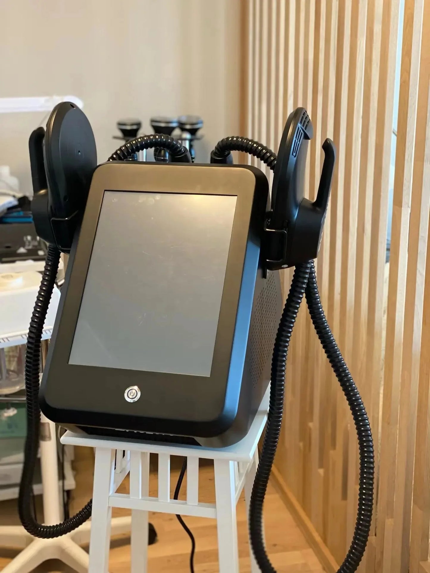 Myoslim EMS Body Muscle Stimulator Slimming Machine Handles