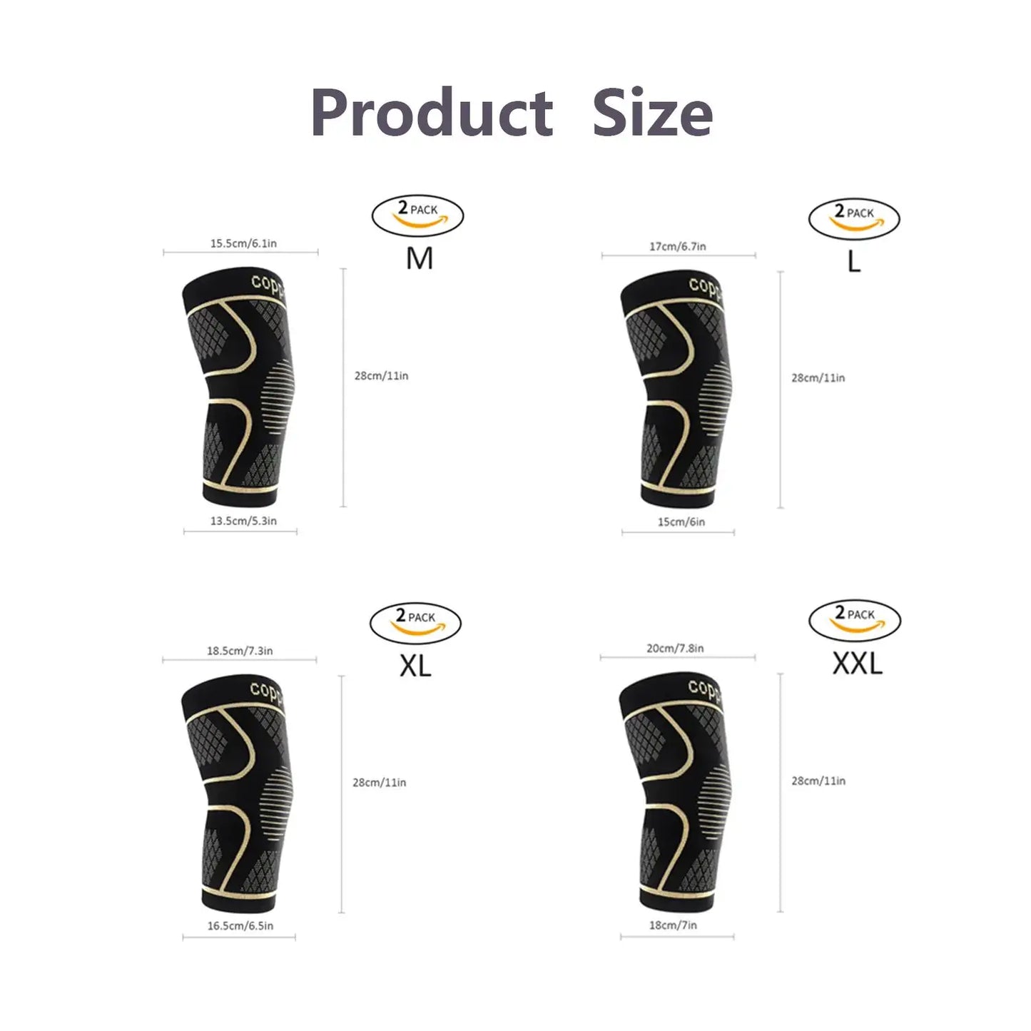 Craft of Weaving Copper Knee Pads for Joint Support Pain