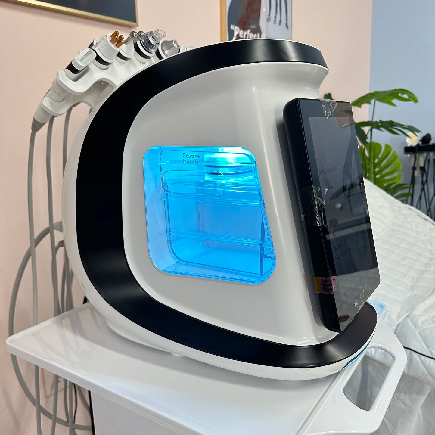 Myoslim Hydra Dermabrasion Oxygen Ice Facial Cleansing Device