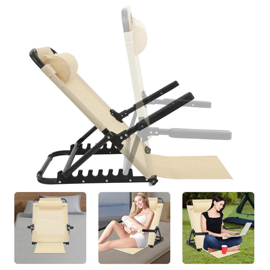 Bymaocar Lift Back Chair With Armrest Eight Gear Support