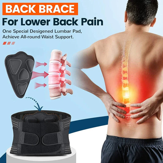 NONEDropshipping Back Brace Lumbar Support For Lower Back Pain Relief