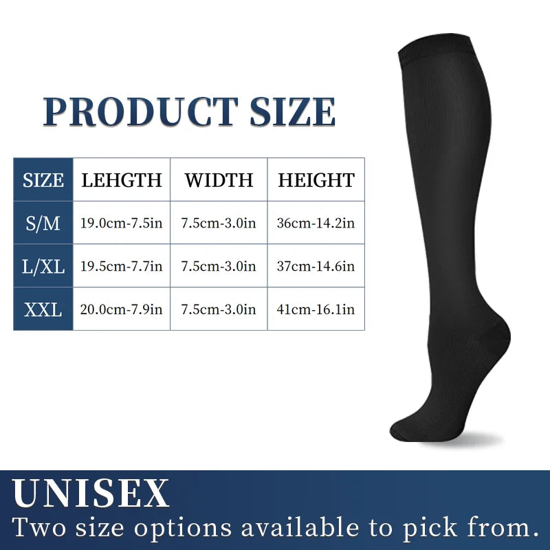 Zhejiang Craft of Weaving 12 Pairs Compression Socks for Men and Women Running