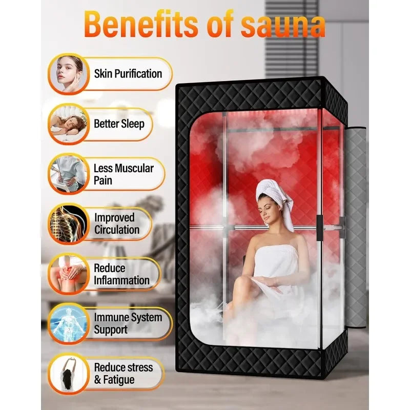 Hign-concerned Infrared Sauna Box Portable Steam Therapy