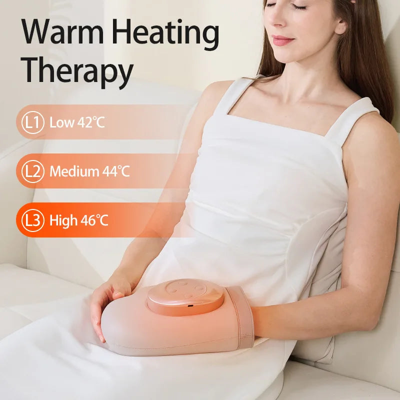 Electric Hand Massager With Finger Joint Kneading And Hot Compress