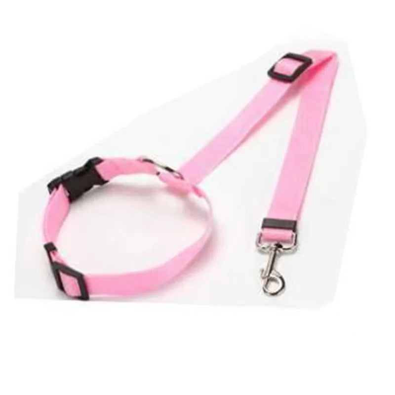 NONECN Dual In One Pet Car Seat Belt Leash Harness