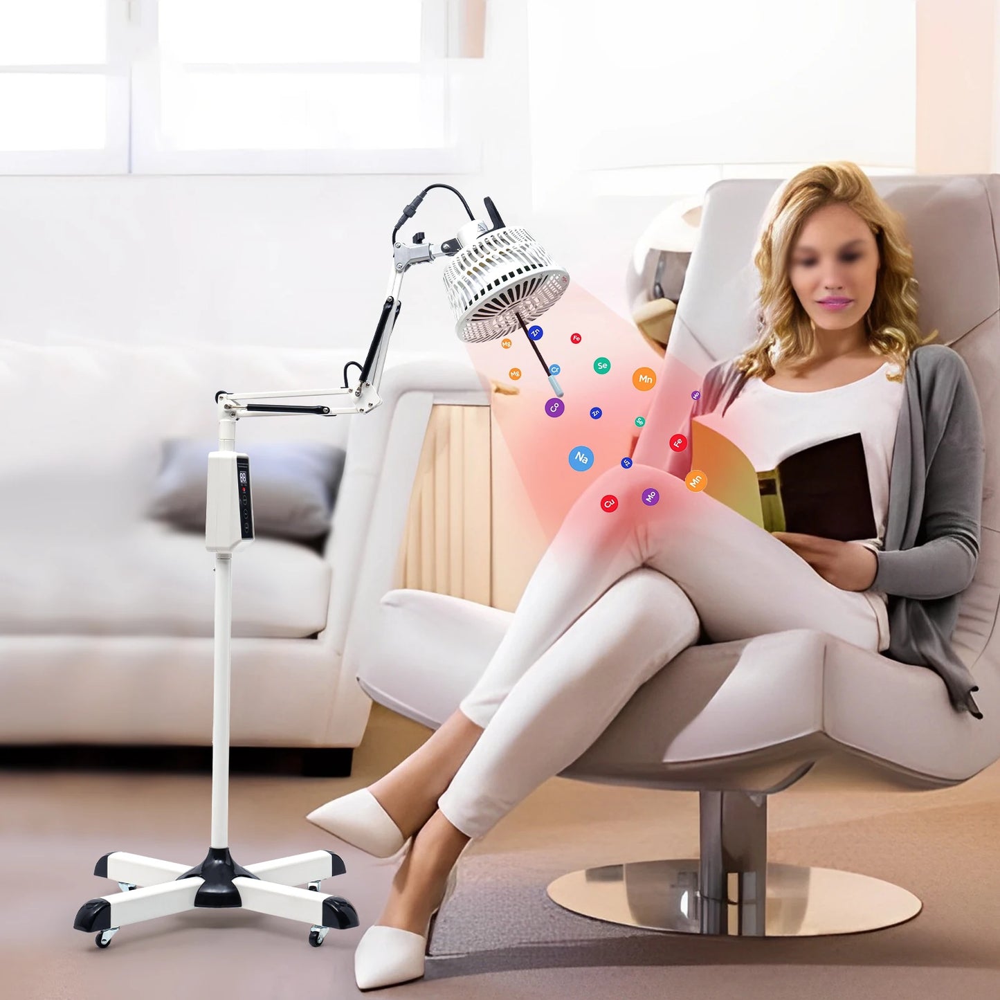 Hign-concerned Infrared Heat Lamp 300W For Home Spas Salons