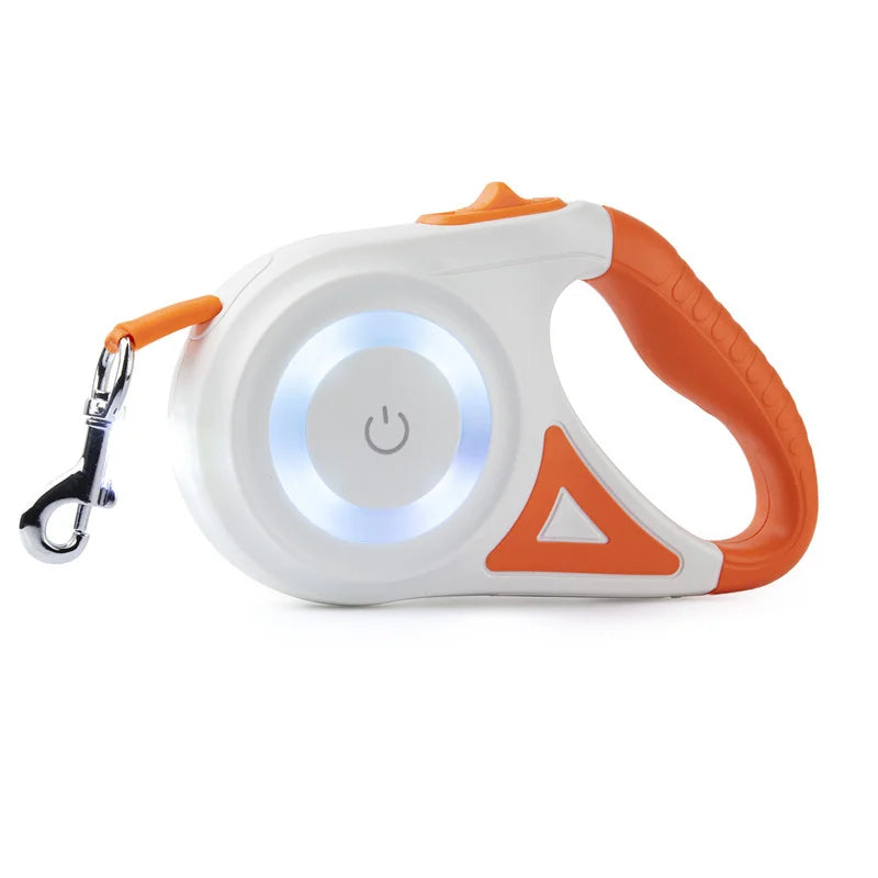 Booteely Auto Retractable Dog Leash With LED Flashlight