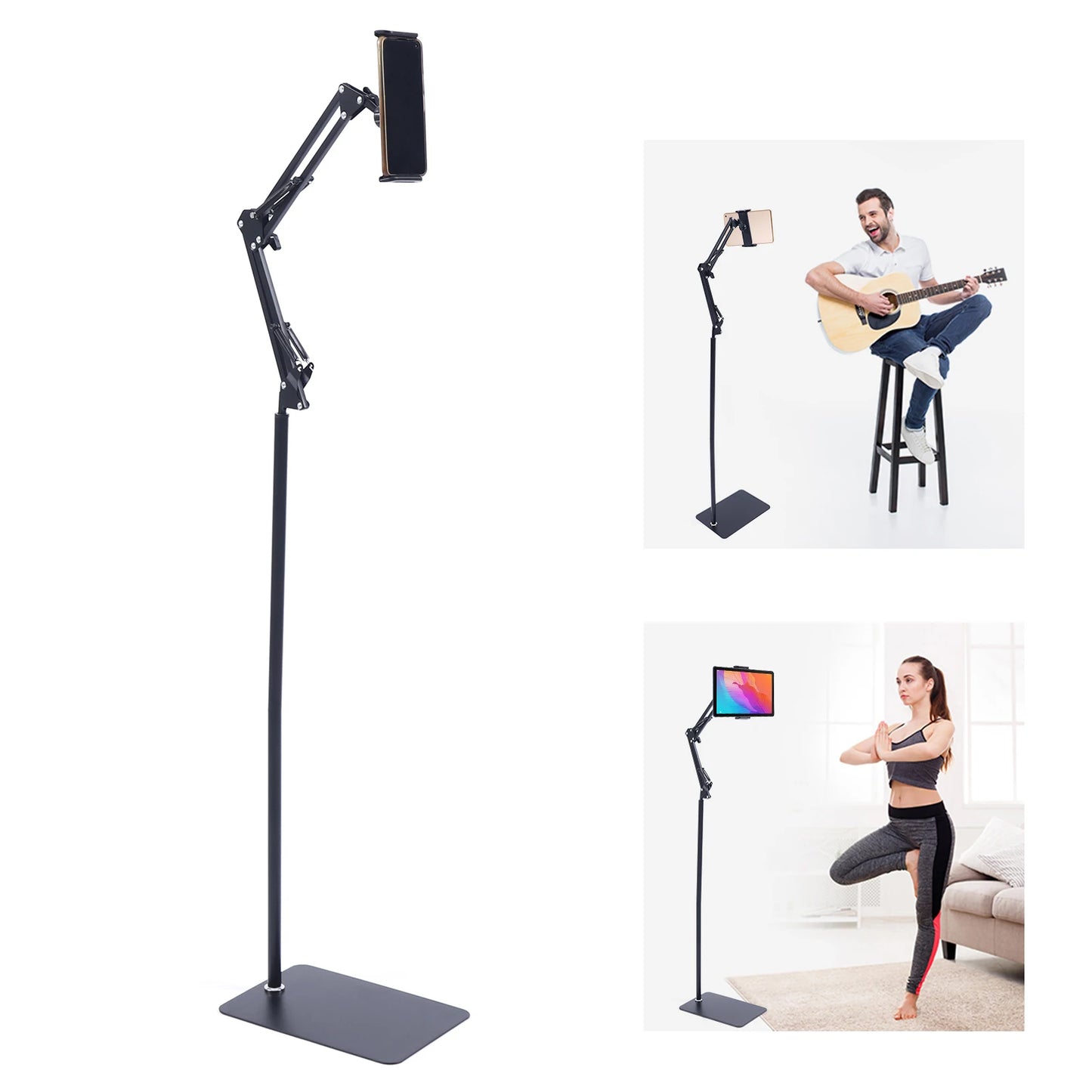 Chassis 360 Degree Rotating Phone Tablet Floor Stand