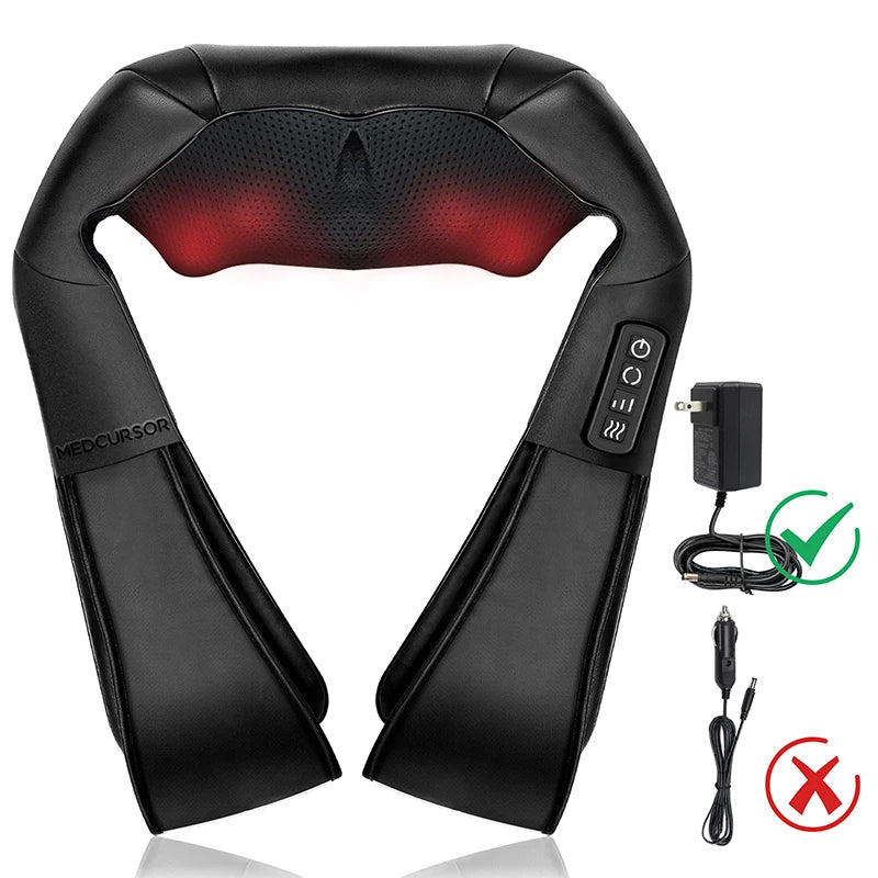 Medcursor Shiatsu Neck And Shoulder Massager With Heat