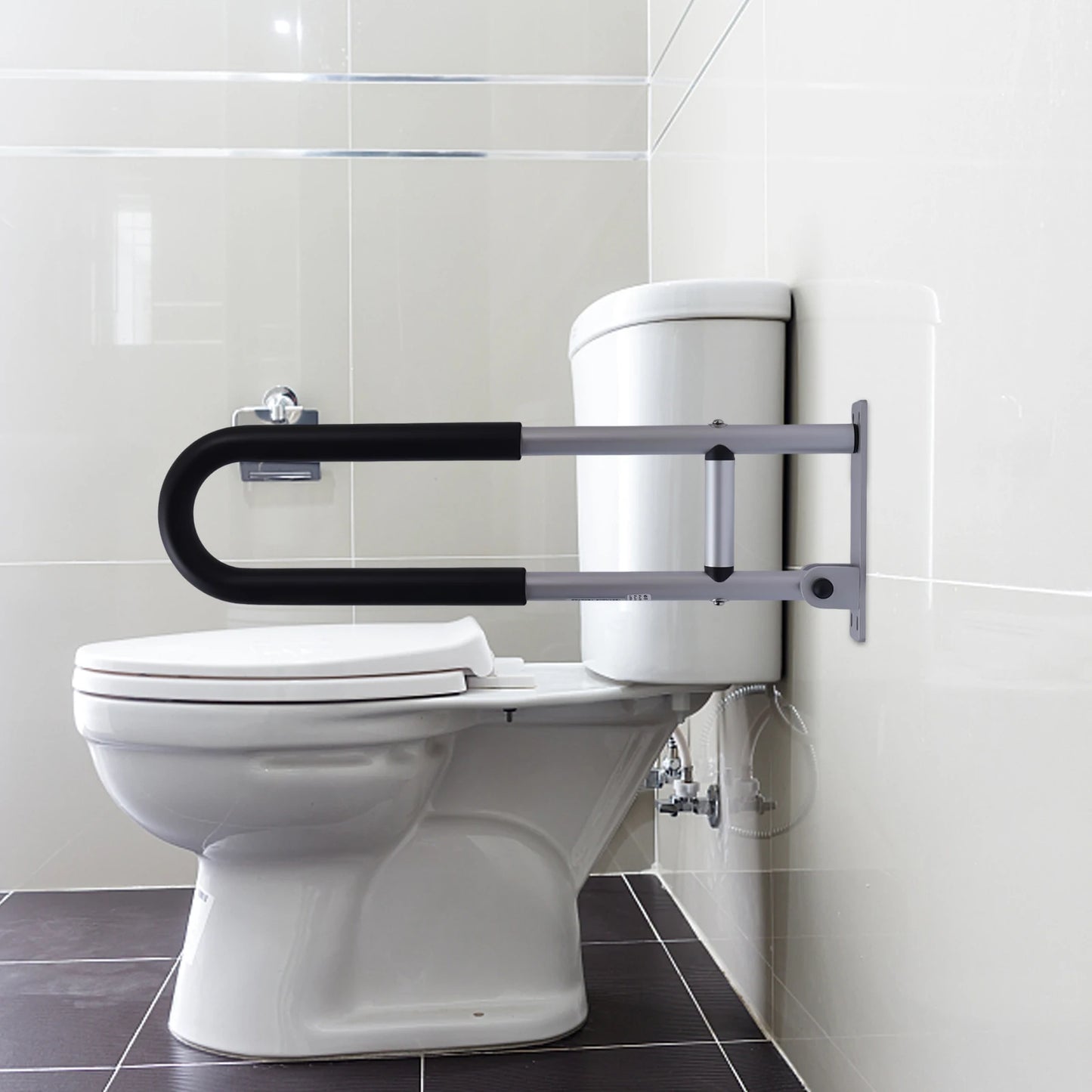 Hign Concerned Safety Tub Handrail With 90 Degree Rotation