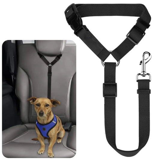 NONECN Dual In One Pet Car Seat Belt Leash Harness