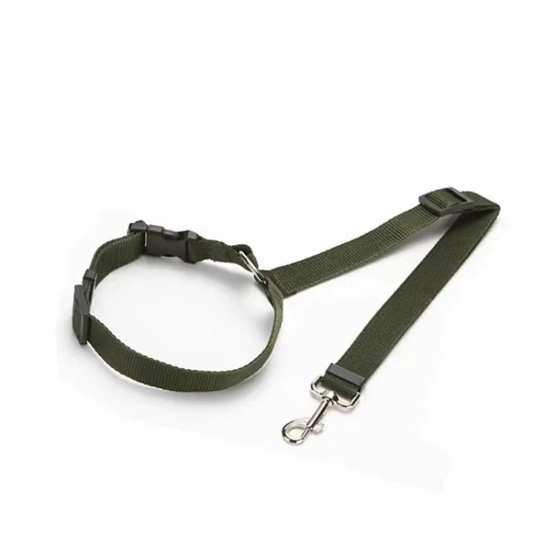 NONECN Dual In One Pet Car Seat Belt Leash Harness