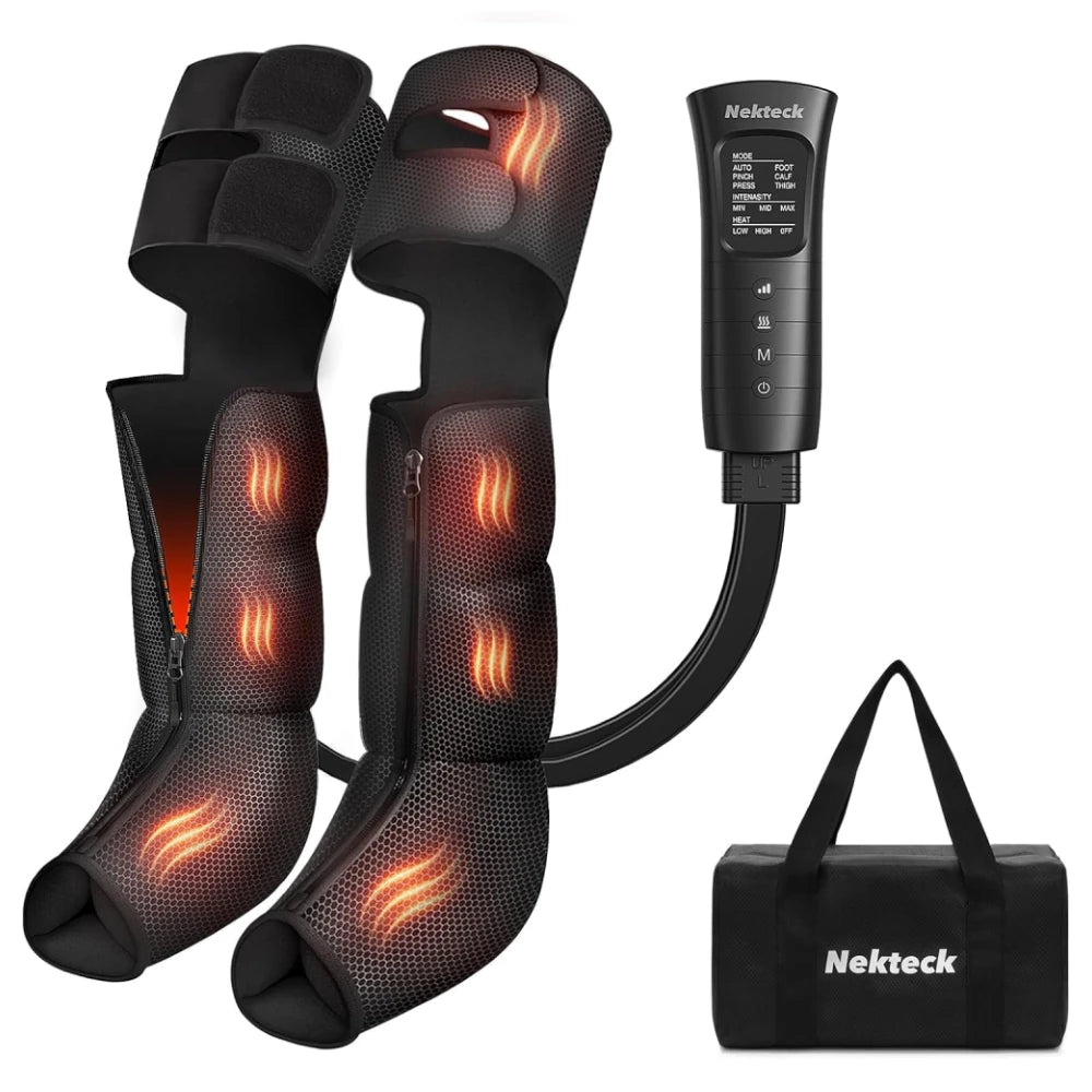 Nekteck Leg Compression Massager With Heat And Air Boots