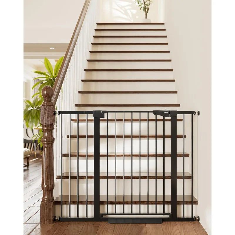Hign-concerned Extra Tall Baby Gate For Stairs And Doorways