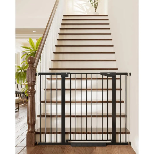 Hign-concerned Extra Tall Baby Gate For Stairs And Doorways