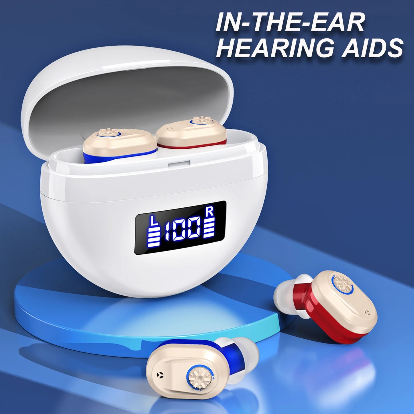 KF Concept Rechargeable In Ear Hearing Aids Mini Amplifiers