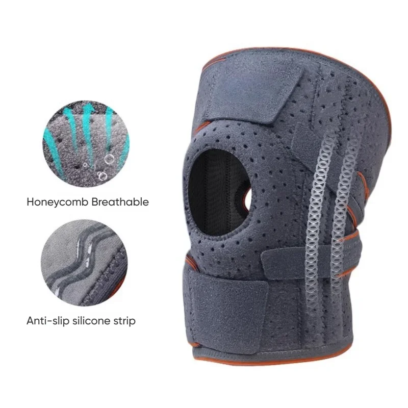 Knee Straps Patella Medial Support With Silicone Compression Brace