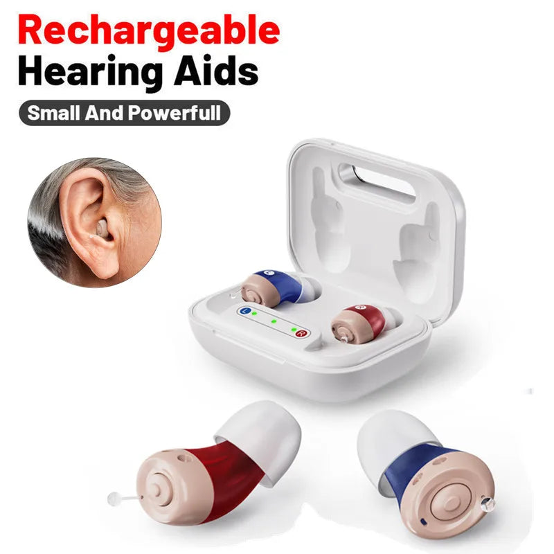 Jinghao JH-A49 Mini Rechargeable In Ear Hearing Aids