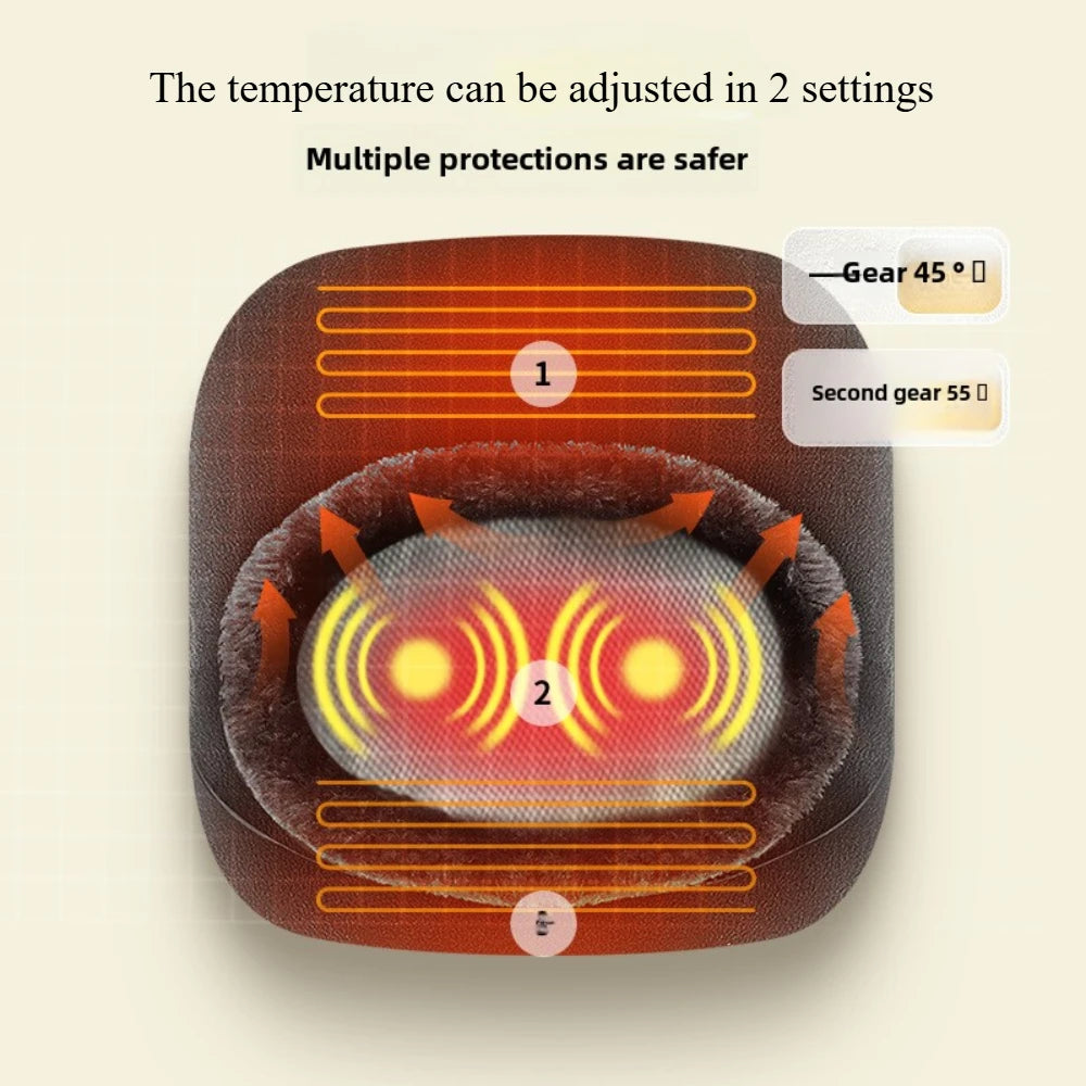 DUTRIEUX Shiatsu Foot Massager With Heat, Kneading, Air Compression