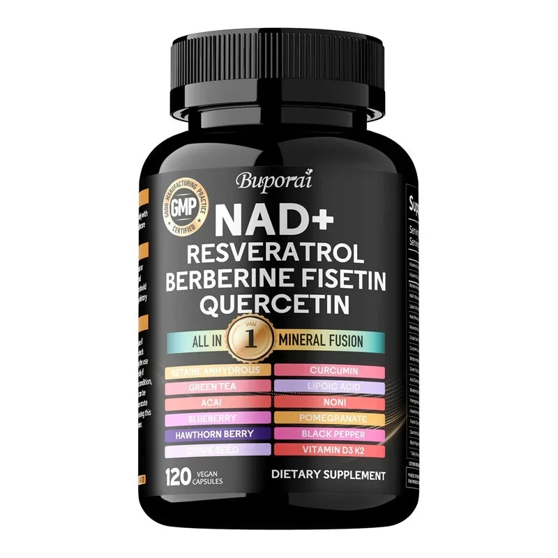 Coolkin NAD Resveratrol Quercetin Berberine Fisetin Health