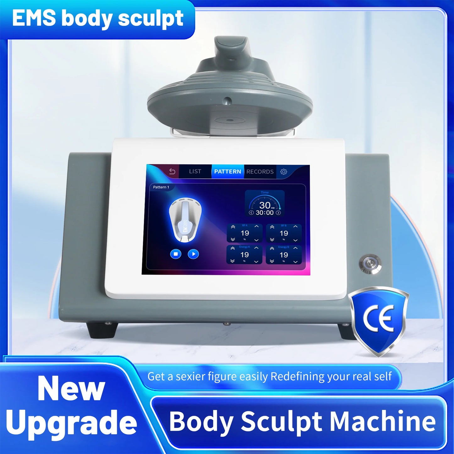 MYOSLIM Intensity EMS Body Shaping Machine For Fat Burning