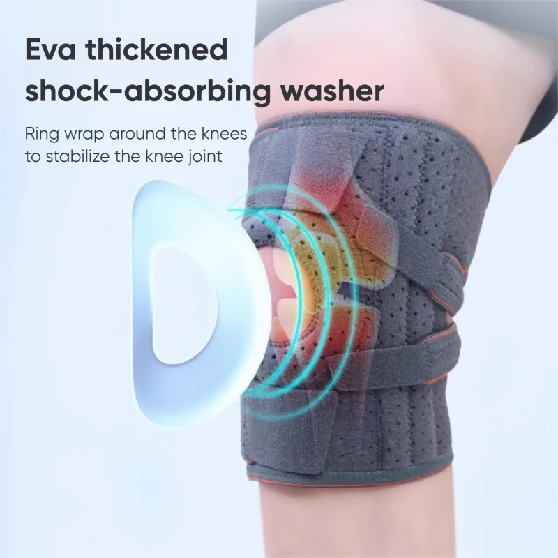 Knee Straps Patella Medial Support With Silicone Compression Brace