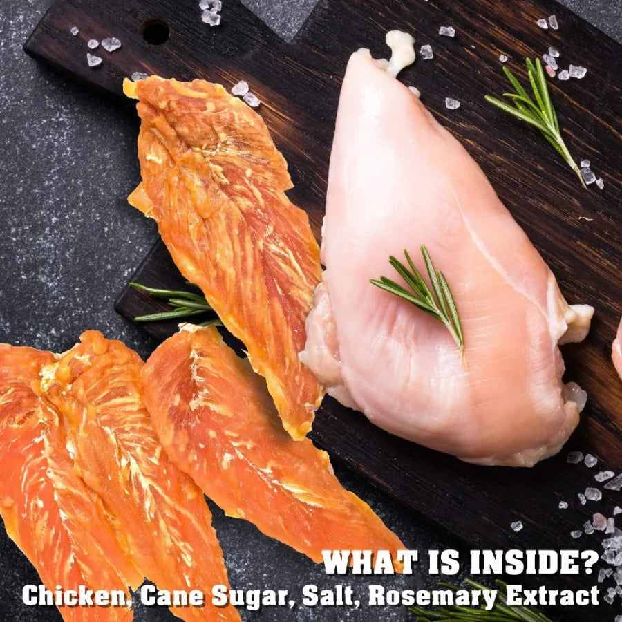 Hign Concerned Chicken Jerky Dog Treats Grain Free Organic