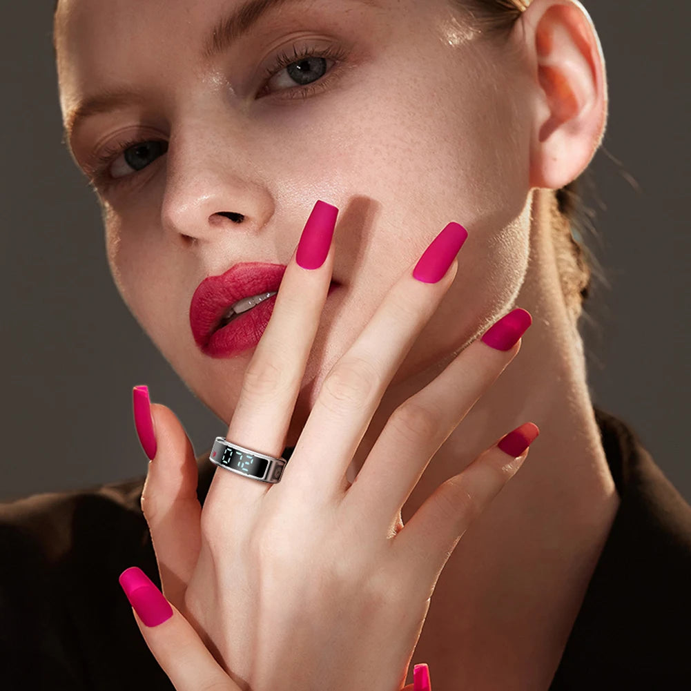 Alloyseed RS08 Smart Ring Health Monitor 5ATM Bluetooth 5.1