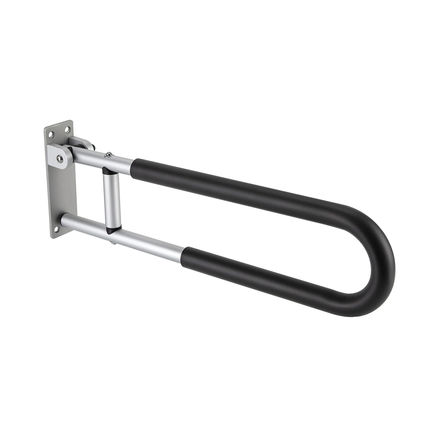 Foldable Wall Mounted Toilet Safety Grab Bar For Handicap Elderly