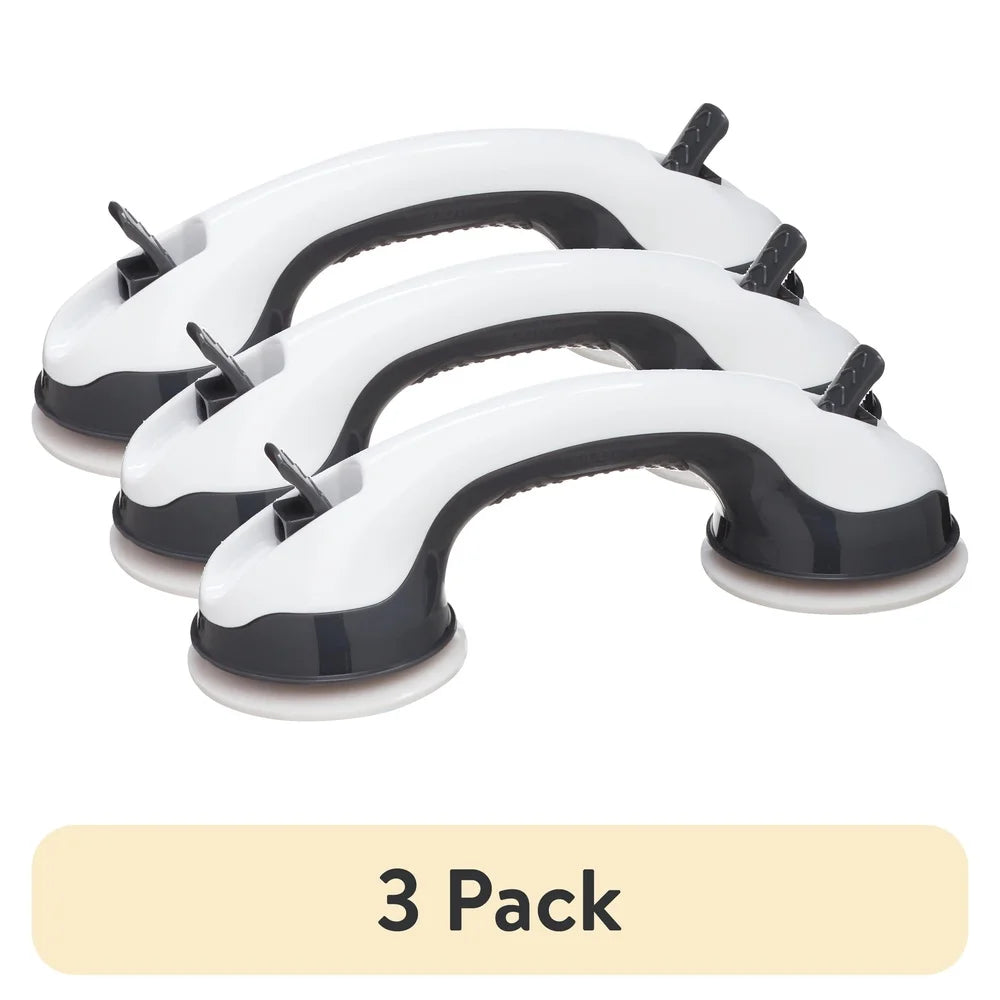 XMSJ Bed Bath Grip Bar Shower Handle 3 Pack Suction Cup