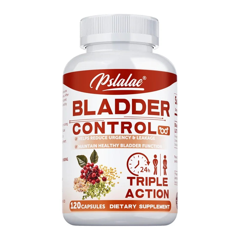 Pslalae Bladder Control Capsules For Urinary Tract Health 120 Count